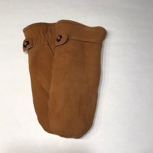 Deersuede ladies mittens